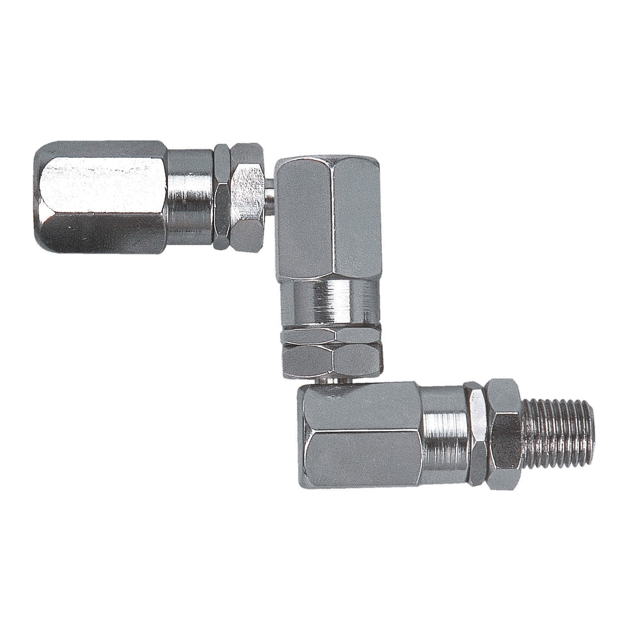aurora tools® AC500 Grease Swivel, 1/4 in FNPT to 1/8 in MNPT Thread