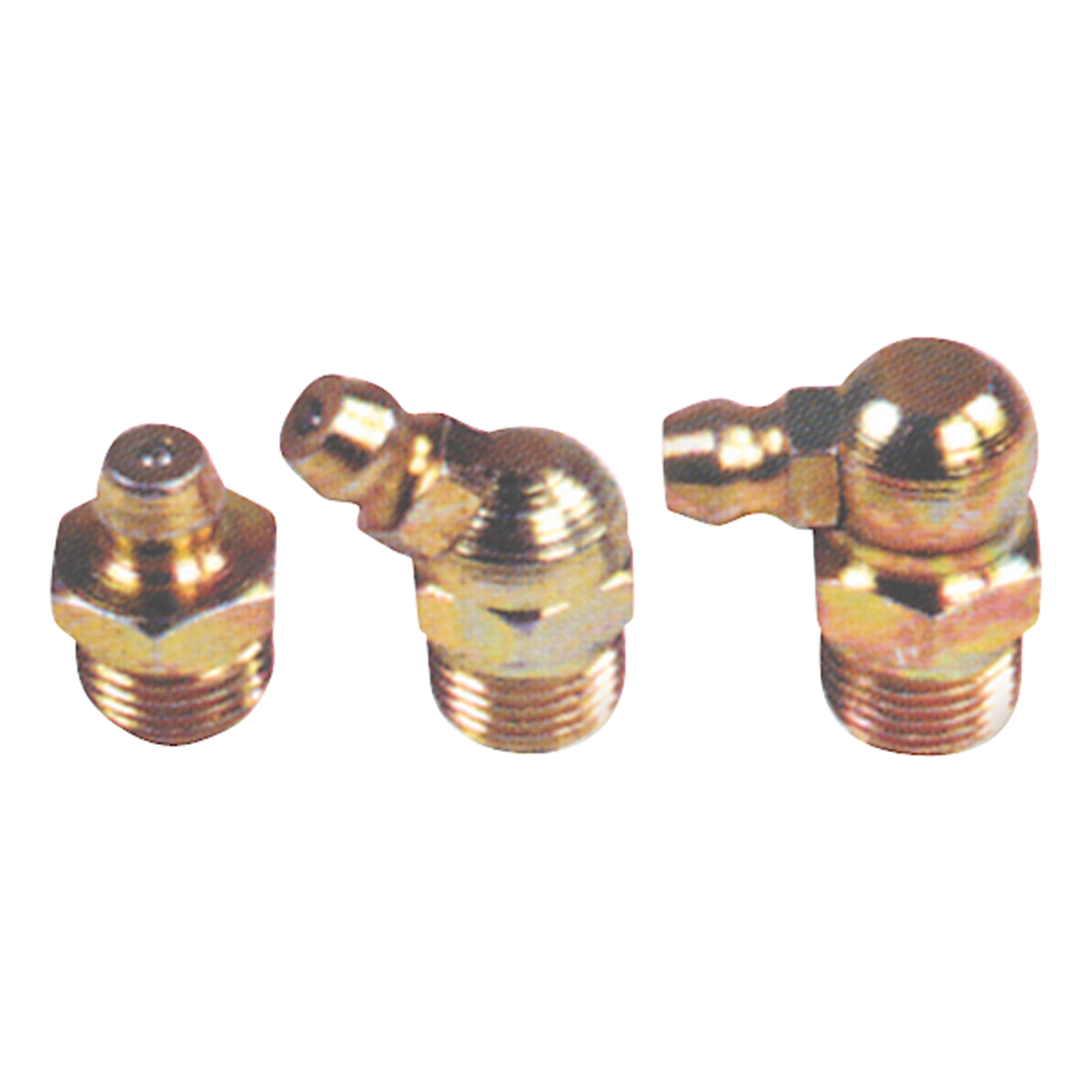 aurora tools® AC501 Short Straight Grease Fitting, 1/4-28 SAE-LT Thread
