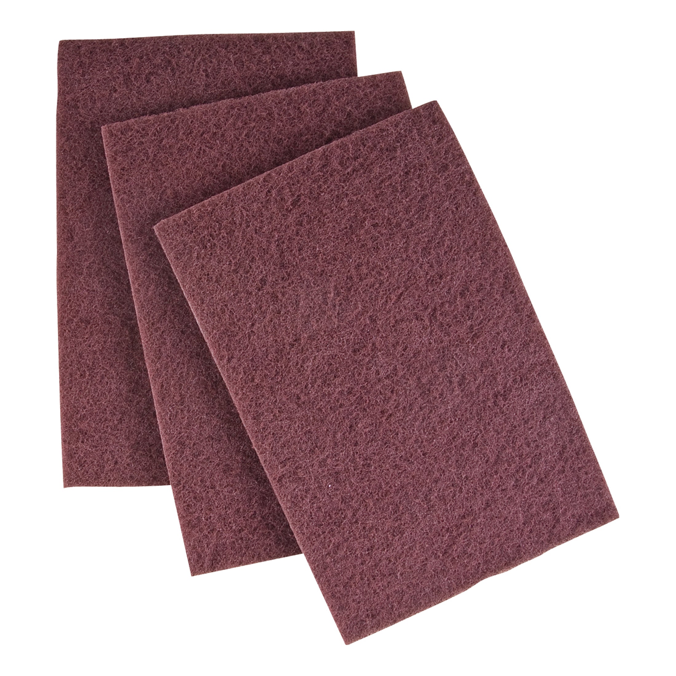 aurora tools® NU024 General Purpose Non-Woven Hand Pad, 9 in L, 6 in W W/Dia, Medium Grade, Synthetic Fiber Abrasive