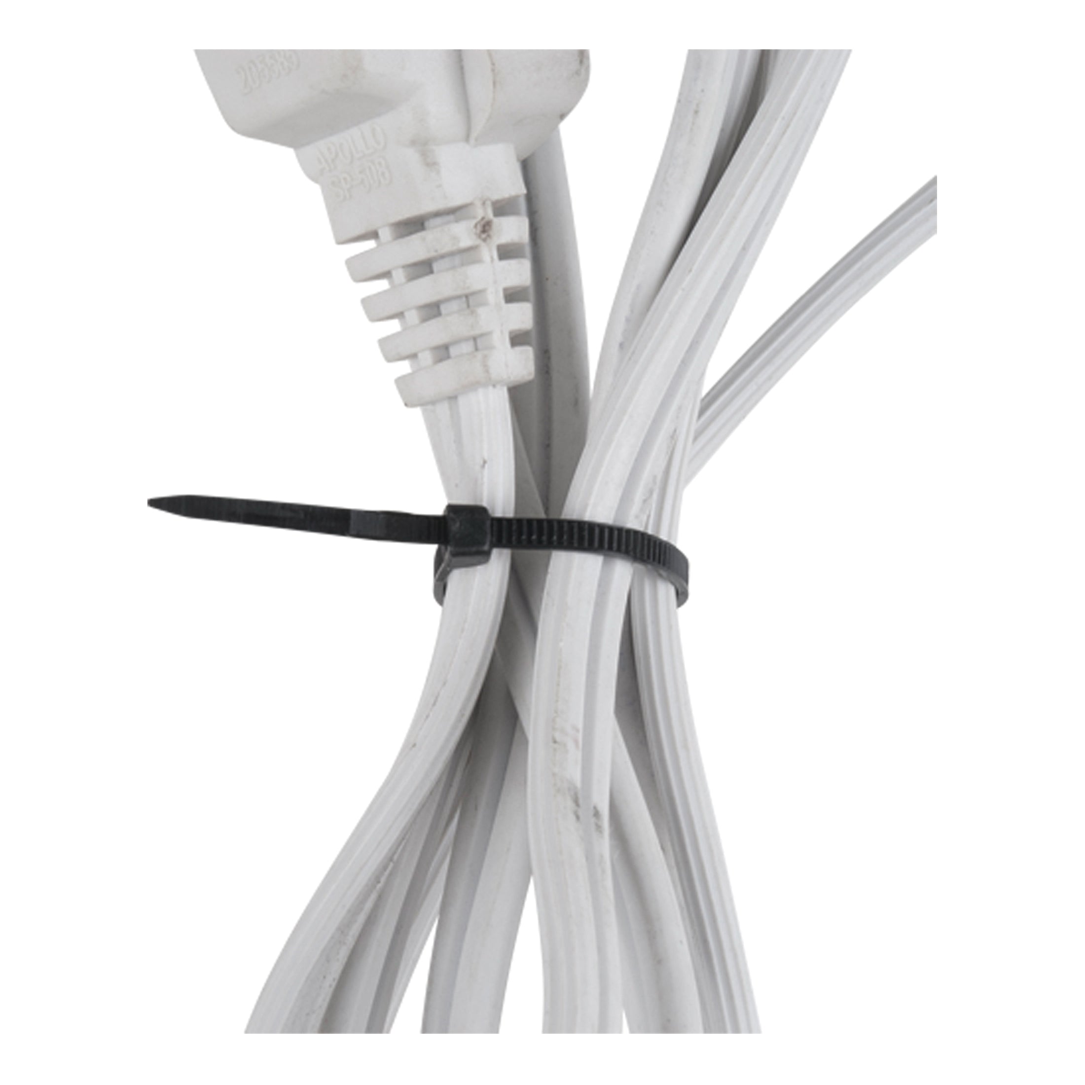 aurora tools® PF390 Cable Tie, 8 in L, Black