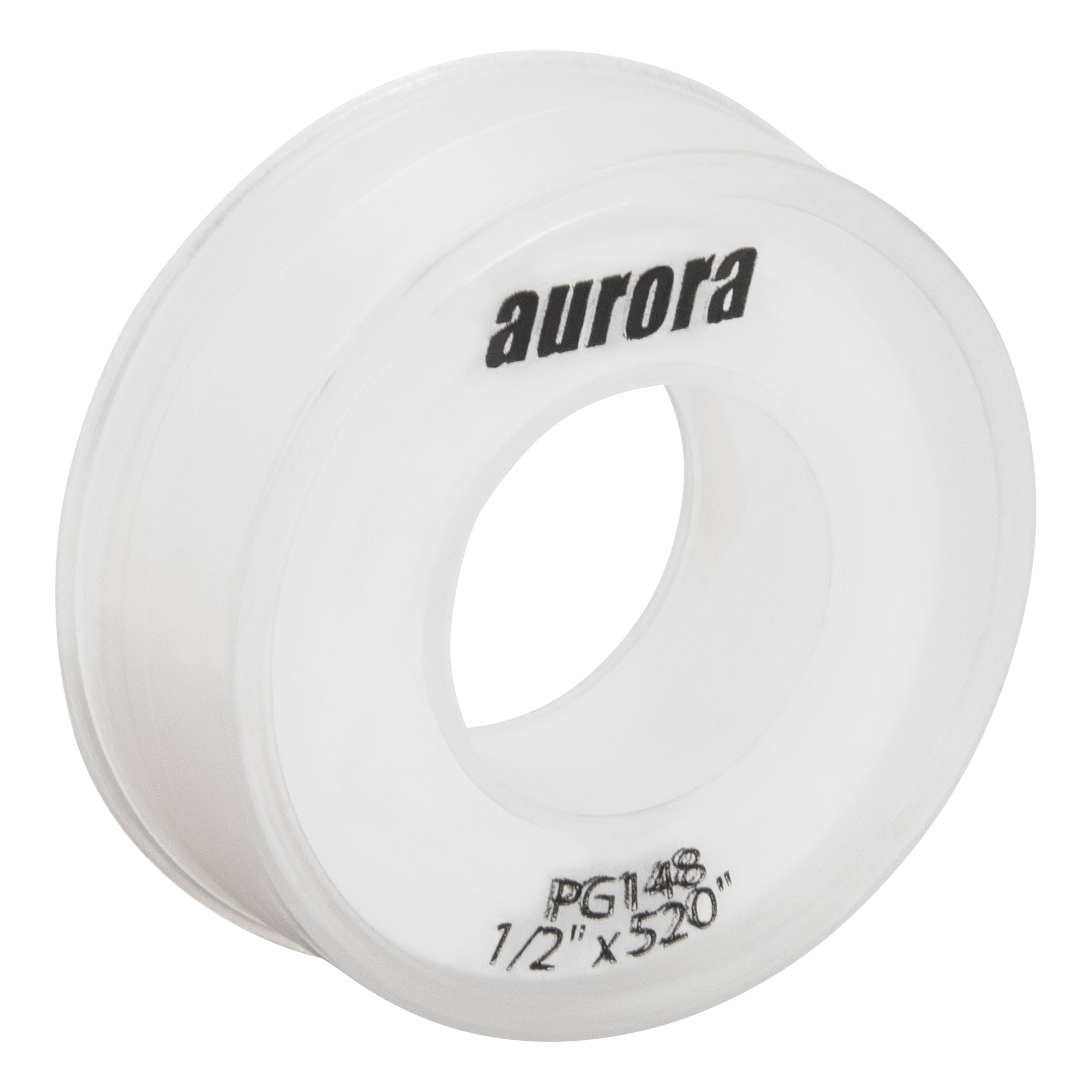 aurora tools® PG148 Sealing Tape, 520 in L x 1/2 in W x 3 mil THK, PTFE