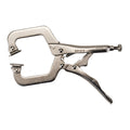 aurora tools® TJZ096 Locking Plier With Swivel Pad, Toggle Mechanism Locking, Vanadium Steel C-Clamp Jaw, 6 in OAL, ANSI Specified