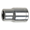 aurora tools® TYK769 Standard Length Socket, 1/2 in, 7/16 in Hex Socket, 6 Points