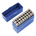 aurora tools® TLZ392 27-Piece Hand Stamp Set, A to Z, Ampersand (&), 1/8 in H Character