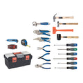aurora tools® TYP013 Essential Tool Set With Plastic Tool Box, 28 Pieces