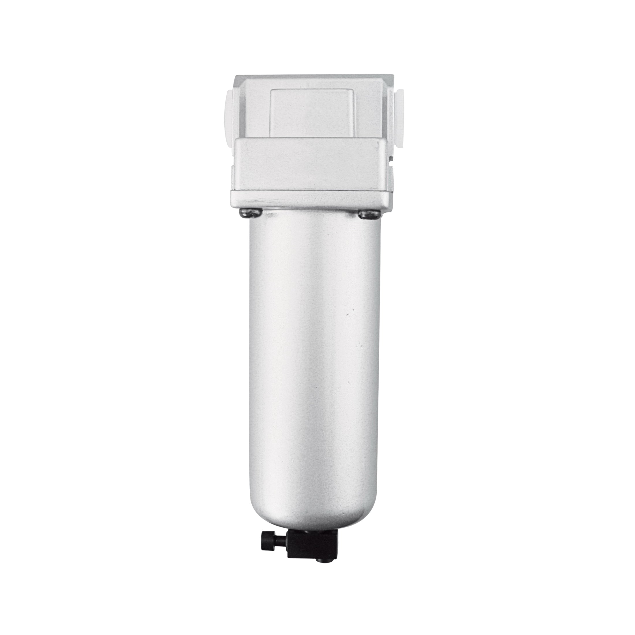 aurora tools® TYY169 FRL400 Semi-Automatic Vertical Air Filter With Separator and Shield, 1 in NPT Port, 40 um Filter, 290 psi Pressure, Metal Bowl