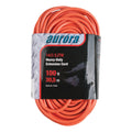 aurora tools® XC484 Heavy Duty SJTW Extension Cord, 300 V, 13 A, 1625 W, 100 ft L Cord, 3 Conductors